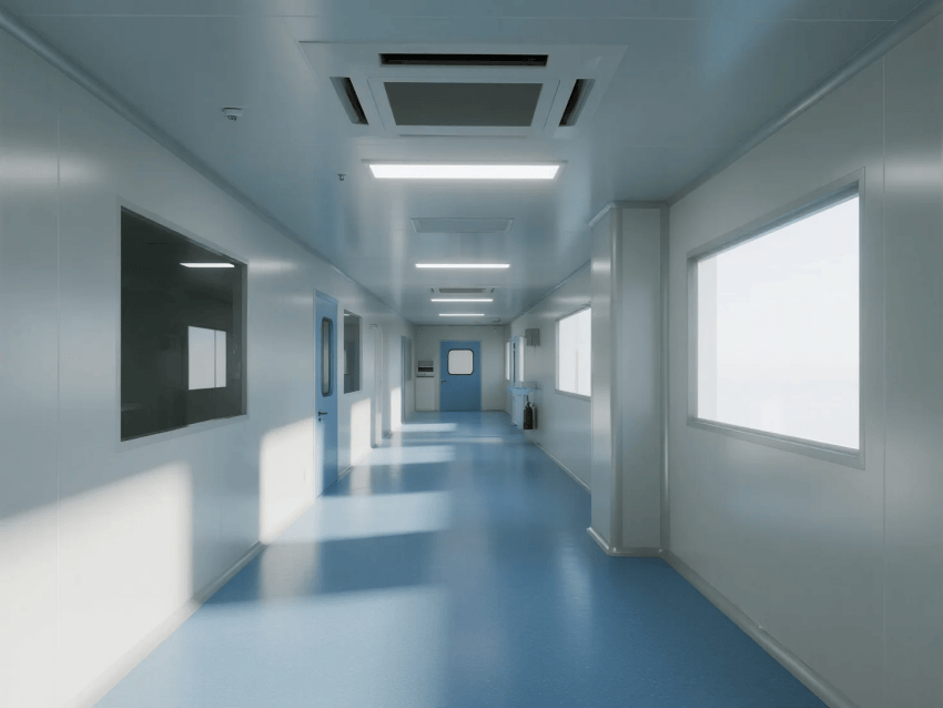 合肥萬級生物制劑生產(chǎn)車間凈化裝修方案效果分享